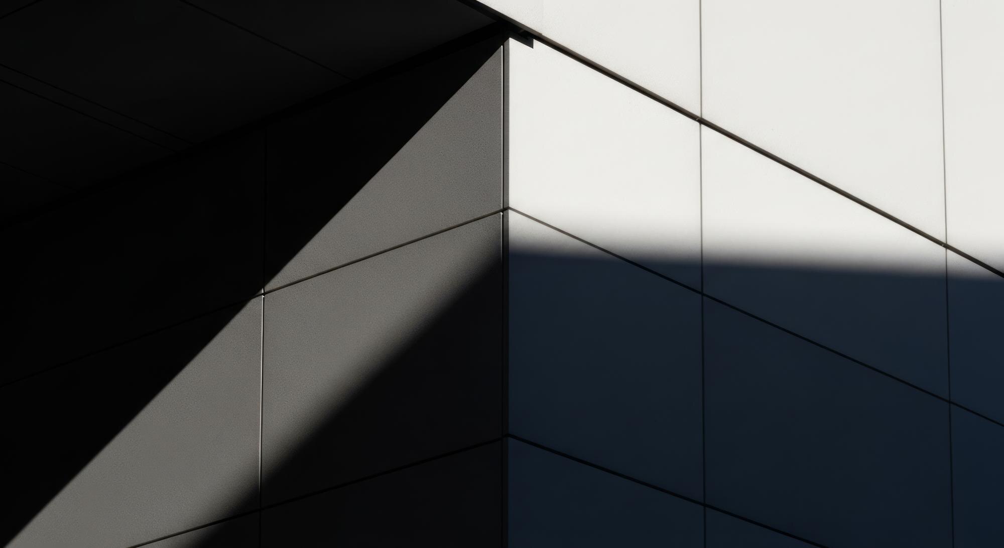 Detalle arquitectónico minimalista